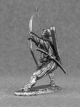 Ninja Shinobi Archer Unpainted Tin Metal 54mm Action Figures Toy Soldiers Size 1/32 Scale for Home Décor Accents Collectible Figurines