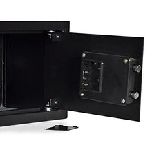 SereneLife Fireproof Lock Box, Fireproof Box, Safe, Safes, Safe Box, Safes And Lock Boxes, Money Box, Fire Proof Safety Boxes for Home, Digital Safe Box, Steel Alloy Drop Safe, Includes Keys (SLSFE14)