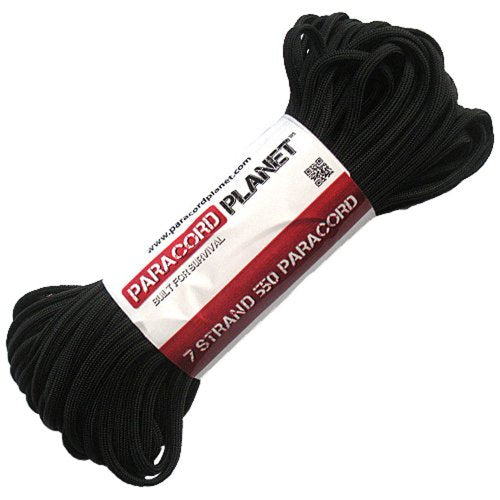 Paracord Planet 100 Ft Hanks (30 Meters) of 550lb para Cord 7
