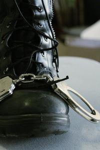 Shoelace Handcuff Key