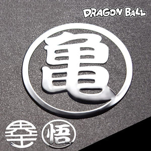 6PCS/lot Dragon Ball Z Goku Kaio Master Roshi Martial suit Nickel alloy sticker Collection Toy Gift