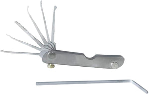 6 in 1 Comb Lock Pick Set