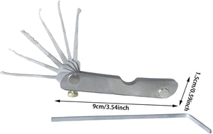 6 in 1 Comb Lock Pick Set