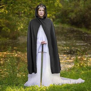 Renaissance Hooded Cape - Vintage Cloak Medieval Cloak with Hood