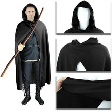 Renaissance Hooded Cape - Vintage Cloak Medieval Cloak with Hood