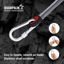 Grappling Hook with 10m Rope – Multifunctional Grapple Hook - 4 Stainless Steel Folding Claws - Heavy duty