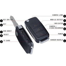 Car Key Remote Hidden Camera