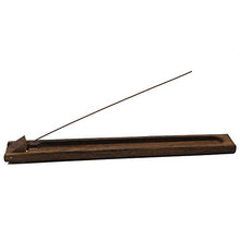 Incense Burner ~ Traditional Incense Holder with Inlaid Design ~ Approx 10 Inches 1pc