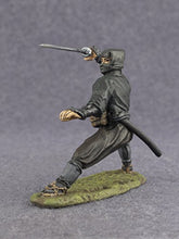 Ninja Shinobi Hand Painted Tin Metal 54mm Action Figures Toy Soldiers Size 1/32 Scale for Home Décor Accents Collectible Figurines