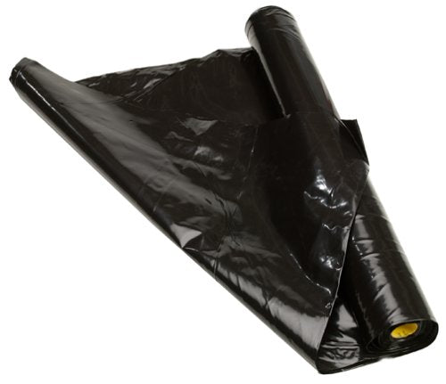 Warp Brothers 6CH10-B 10-Foot by 25-Foot 6 Mil Plastic Sheeting (Black)