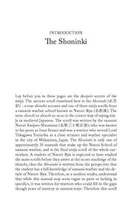 True Path of the Ninja: The Definitive Translation of the Shoninki (The Authentic Ninja Training Manual)