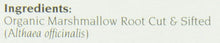Marshmallow Root Tea Organic