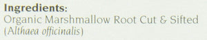 Marshmallow Root Tea Organic