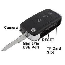 Car Key Remote Hidden Camera