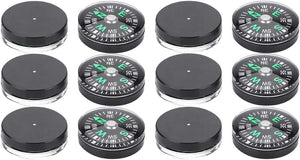 Compass, Mini Pocket Dial Survival Compass Button