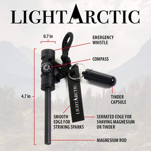 Fire Starter Survival Multi-Tool with Tinder.