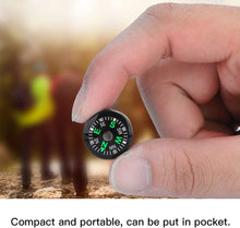 Compass, Mini Pocket Dial Survival Compass Button