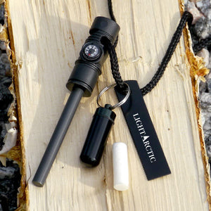 Fire Starter Survival Multi-Tool with Tinder.