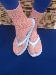 Crocheted Tabi Sock Pattern