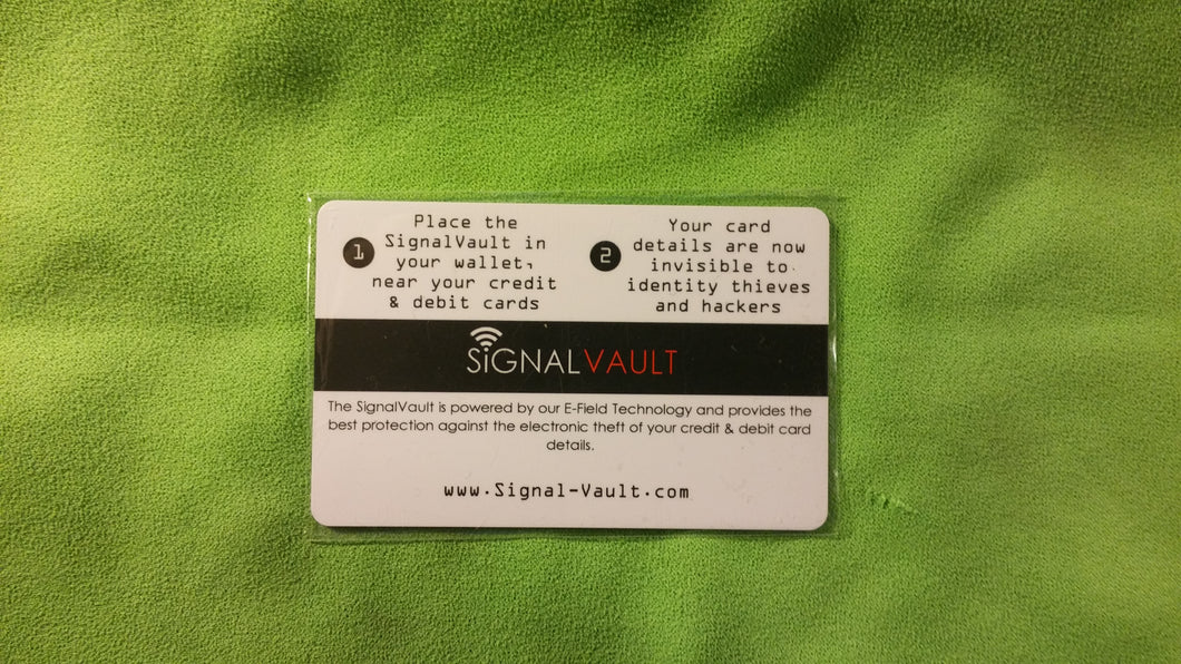Signal Vault RFID blocker