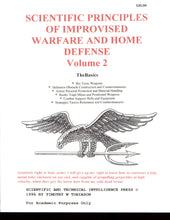 Scientific Principles of Improvised Warfare and Home Defense - Vol 2 - The Basics (Tobiason)
