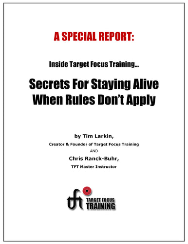 Secrets For Staying Alive When Rules Don't Apply (Tim Larkin)
