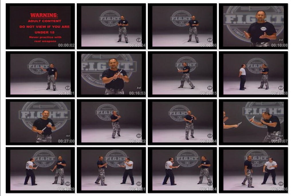 Israeli Tactical Knife Fighting Fundamentals and Combatives Media 1 of 3
