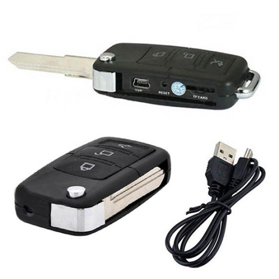 Car Key Remote Hidden Camera