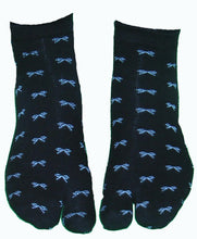 Low-Cut Patterned Tabi Socks
