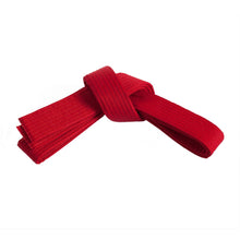 Belts, Green or Red, Double Wrap, Heat Sealed Ends