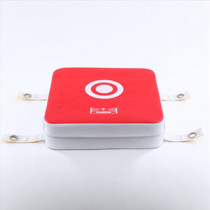 Martial Art Punching Speed Training, Wall Settled Target Pad, L Size, Red and Black