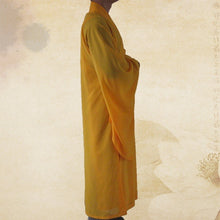 Unisex Zen Buddhist Robe, Lay Monk, Meditation Gown, Monk Training Uniform