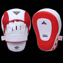 Hand Target Focus Punch Pads Gloves, Martial Fighting Training Circular Mitts