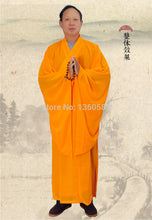 Unisex Shaolin Temple Zen Buddhist Robe for monk, meditation