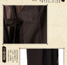 Unisex Shaolin Temple Zen Buddhist Robe for monk, meditation