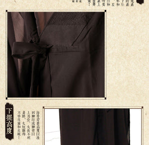 Unisex Shaolin Temple Zen Buddhist Robe for monk, meditation