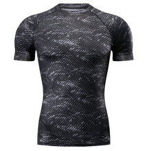 T-Shirt, Rashguard, Gym Tee Shirt, Fighting Martial Arts, Fitness Training, Men, 4 Colours