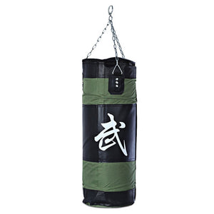 70cm Punching Bag, FItness Sandbags, Striking Drop, Hollow Empty Sand Bag with Chain Martial Art Training Punch Target