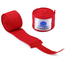 Zooboo 1 Pair 5cm Width 3M Length Cotton Hand Boxing Wrist Sports Strap Boxing Bandage Sanda Martial Art Cotton Wrestle
