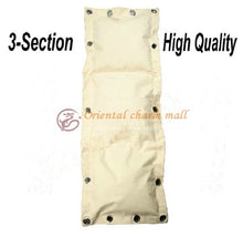 White Wing Chun Ip Man 3-Sections Punch Bag Kung Fu Martial Arts boxing Wall Bag Bruce Lee Sand Bag 112*40cm Free shipping