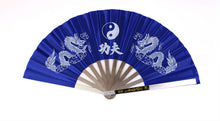 New Chinese Dragon Stainless Steel Frame, Martial Arts Fan black/blue/red 3 colors