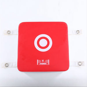 Professional wall target, Martial Art Punching Speed Training, Wall Settled Target Pad, L Size, Red and Black