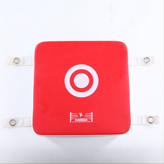 Professional wall target, Martial Art Punching Speed Training, Wall Settled Target Pad, L Size, Red and Black