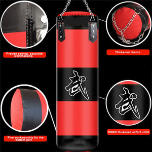 60cm-120cm Heavy Punching Sandbags, Fitness, Martial Art Training Punch Target, Adult Home Training Fitness Sandbags