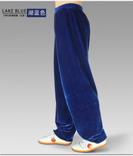 high quality thick pants tai chi practise sports pants male and female kung fu martial arts trousers