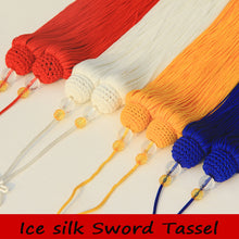 10 pcs/lot High quality tassel sword, handwork martial arts sword, 45 and 50 cm