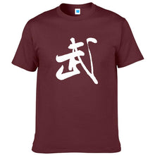 High-Q Unisex Chinese style A martial art Harajuku Cotton Loose Lovers T-shirt Tee T Shirt