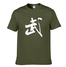 High-Q Unisex Chinese style A martial art Harajuku Cotton Loose Lovers T-shirt Tee T Shirt