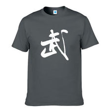 High-Q Unisex Chinese style A martial art Harajuku Cotton Loose Lovers T-shirt Tee T Shirt