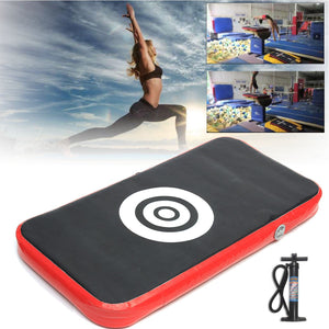 Newest, 120x90x5cm Inflatable Air Track Tumbling Floor Gymnastics Training Pad Gym Mat, Air Cushion, for Martial Arts